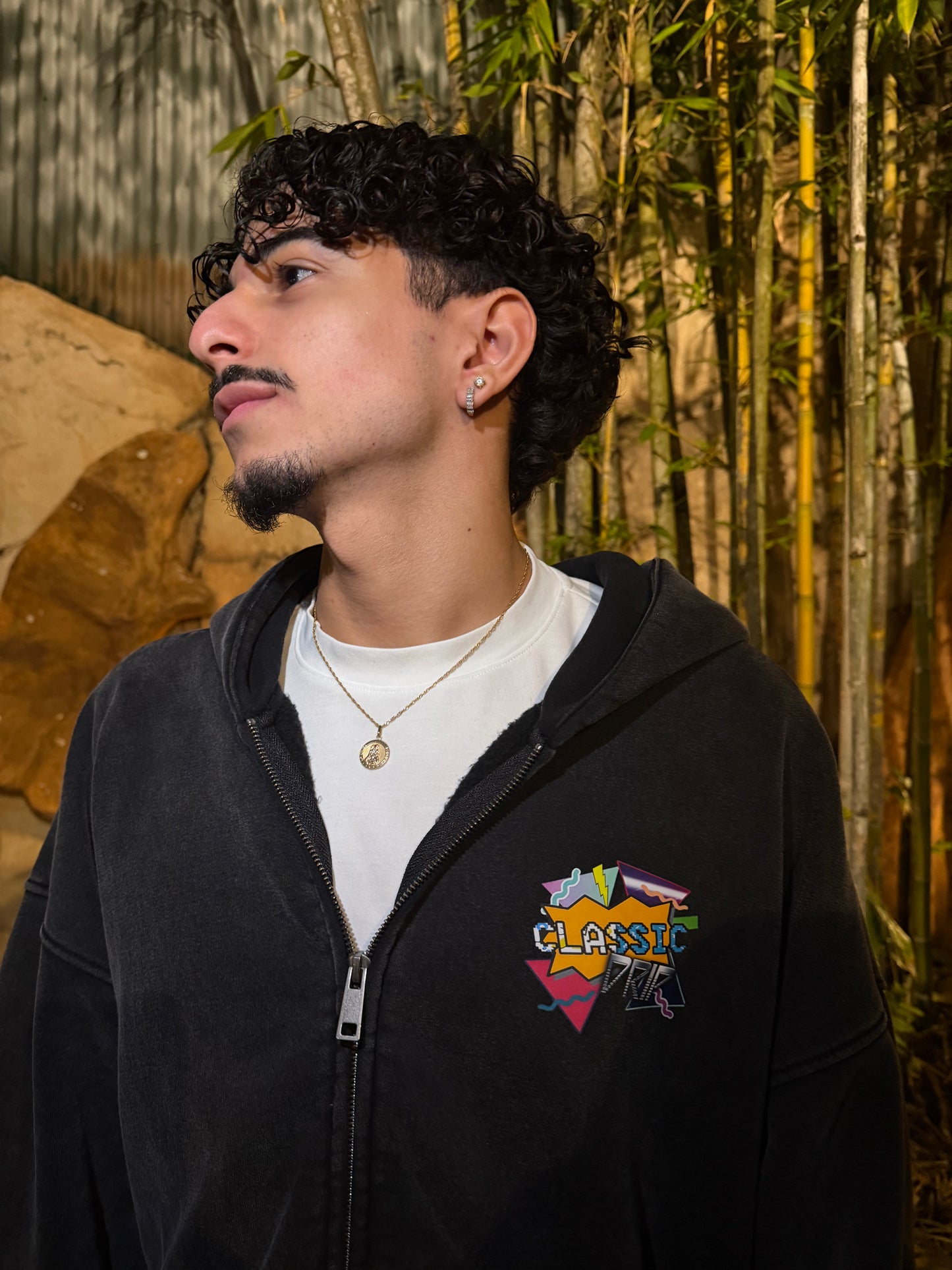 Vintage CD Zip Hoodie