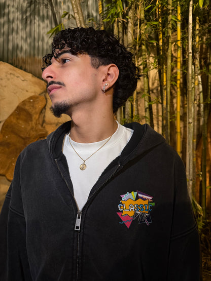 Vintage CD Zip Hoodie