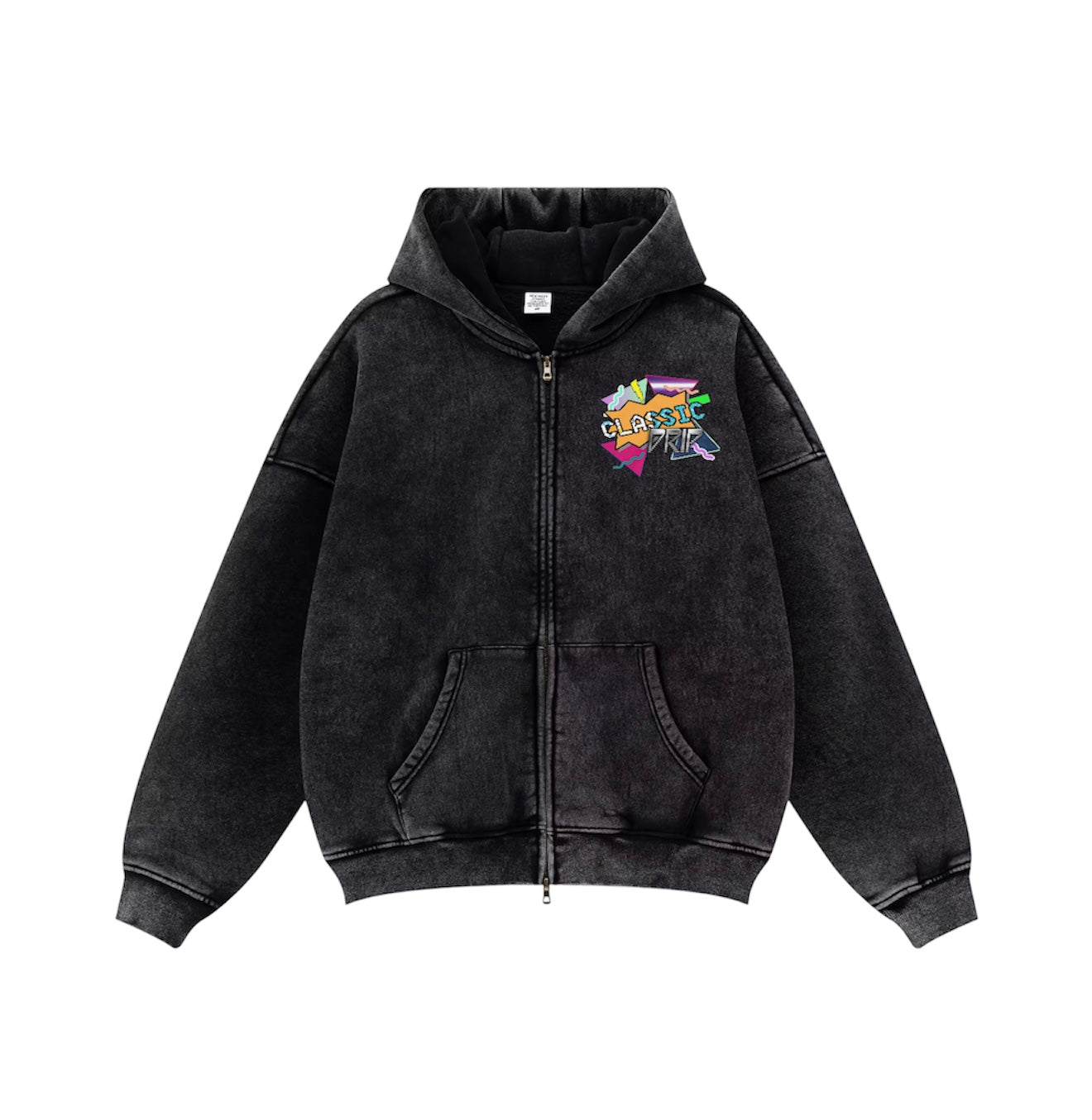 Vintage CD Zip Hoodie