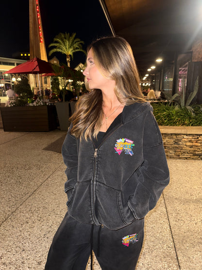 Vintage CD Zip Hoodie